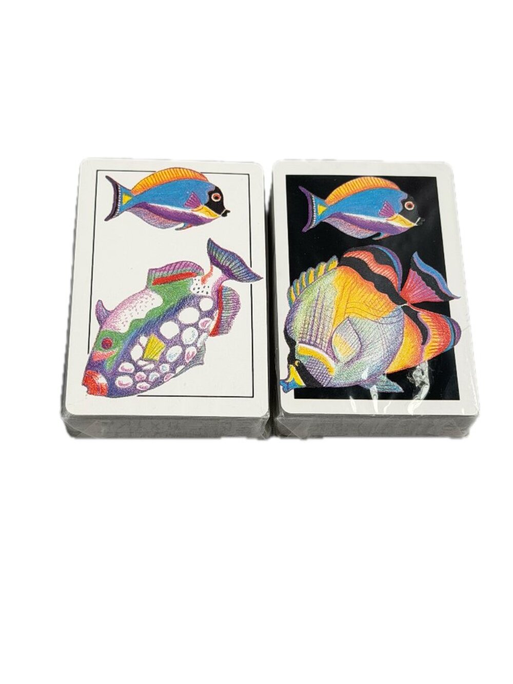 Cape Shore Colorful Tropical Fish Double Deck Playing Cards Set Collectible Game